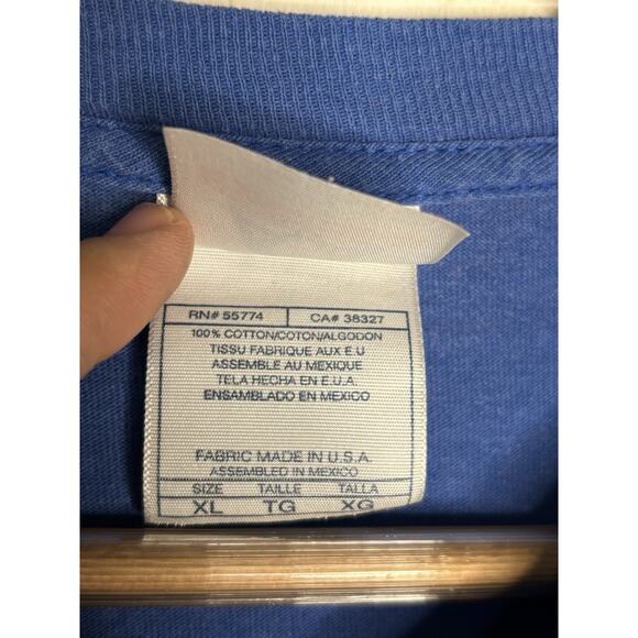 Sesame Street T Shirt Math Is Fun Bert Ernie Size XL Mens Blue Cotton Grunge - Picture 6 of 7